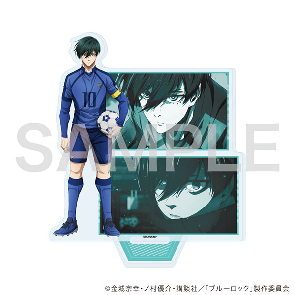 アクリルスタンド「TVアニメ『ブルーロック』」18/糸師凛(公式イラスト)[A3]《発売済・在庫品》