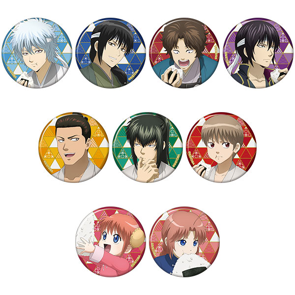 【2025春夏新色】 銀魂 9個入りBOX[ムービック]《07月 キャラバッジコレクション ピンズ・ピンバッジ・缶バッジ