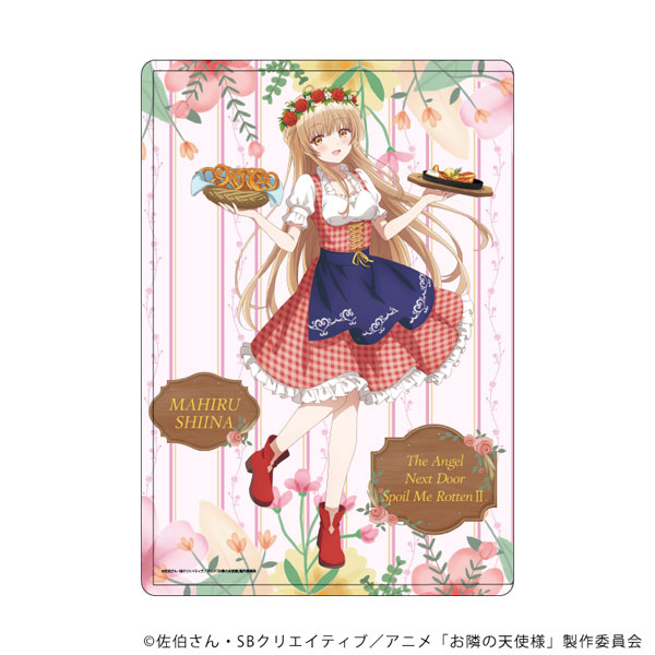 キャラクリアケース「お隣の天使様にいつの間にか駄目人間にされていた件」07/椎名真昼 民族衣装ver.A(描き下ろしイラスト)[A3]《０８月予約》