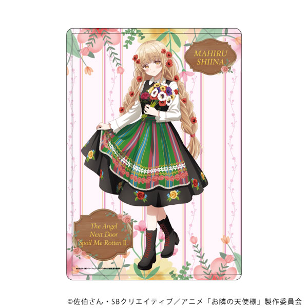 キャラクリアケース「お隣の天使様にいつの間にか駄目人間にされていた件」08/椎名真昼 民族衣装ver.B(描き下ろしイラスト)[A3]《０８月予約》