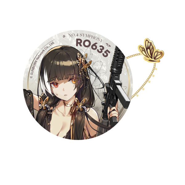 ドールズフロントライン 盛宴奏鳴曲シリーズ チェーン付きホログラム缶バッジ RO635 B[音流会社]《発売済・在庫品》