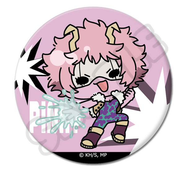 TVアニメ『僕のヒーローアカデミア』みんなmochocho化大作戦！第4弾 丸形缶バッジ(57mm)M-NE(芦戸三奈)[シンクイノベーション]《在庫切れ》