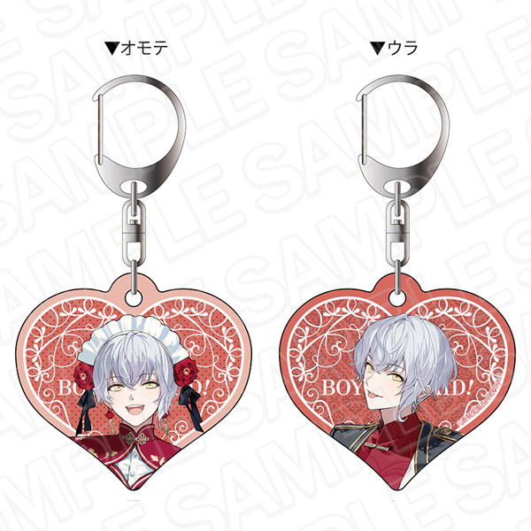 BOYS be MAID！御曹司メイドボーイ部 アクスタ　特典　缶バッジ　菊秋明 BOYS be MAID！御曹司メイドボーイ部 アクスタ 特典 缶バッジ 菊秋明