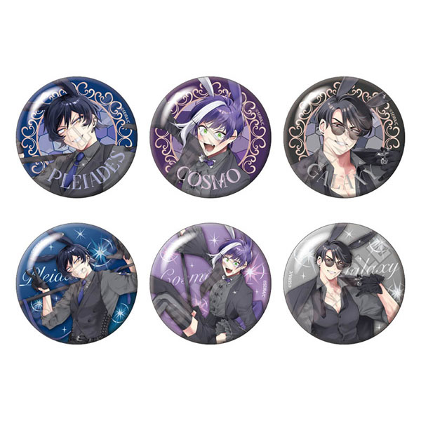 ガチ恋粘着獣ネット配信者の彼女になりたくて ゴシックイースター グリッター缶バッジ 6個入りBOX