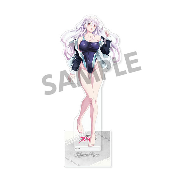 魔都精兵のスレイブ 描き下ろしBIGアクリルスタンド 羽前京香 競泳水着 ver. A[ホビーストック]《発売済・在庫品》