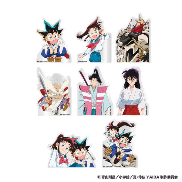 真・侍伝YAIBA トレーディングダイカットアクリルブロック 8個