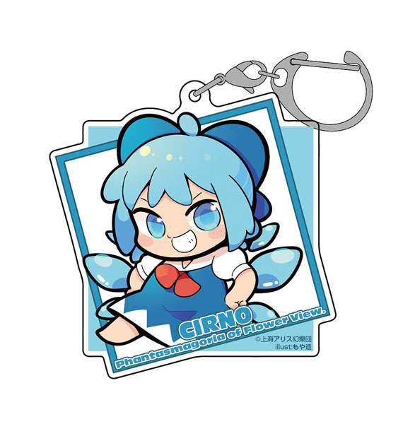東方Project チルノ アクリルマルチキーホルダー illust：もや造[博麗神社崇敬会]