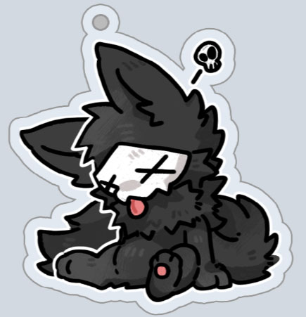 Changed プーロ(Puro) アクリルキーホルダー 熱中症Ver[獣研所]
