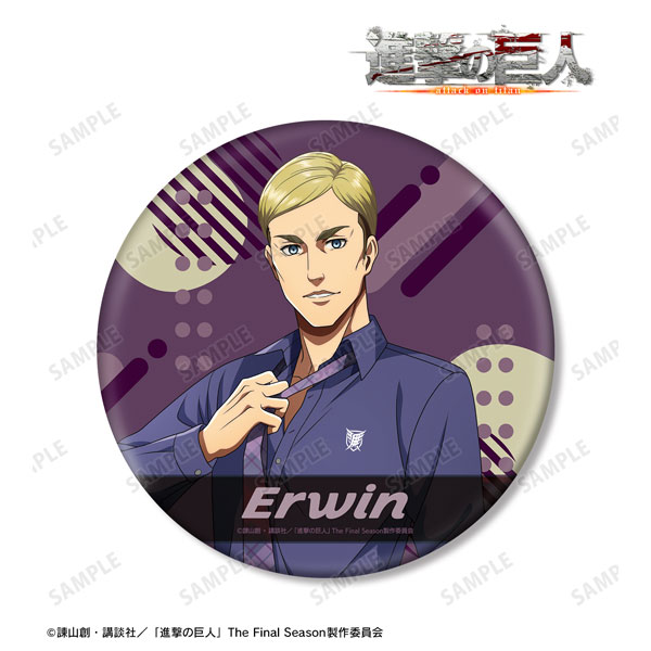 進撃の巨人 描き下ろし エルヴィン レトロ風ファッションver