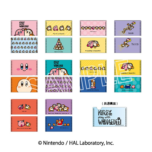 カービィミュージアム　クリアファイル3枚 カミオジャパン - キャラポケ クリアファイル カービィ