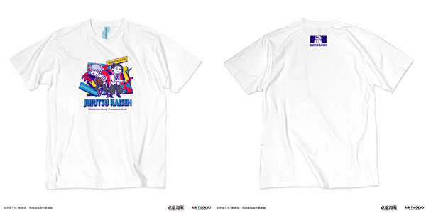 『呪術廻戦』「懐玉・玉折」 第2弾 シーンイラストTシャツ 1(バスケ) ホワイト M[AIR TWOKYO]