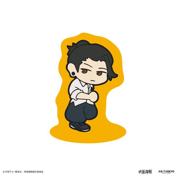 TVアニメ『呪術廻戦』第2期「懐玉・玉折」 第2弾 ラバーフィギュア 夏油傑/バスケ[AIR TWOKYO]《発売済・在庫品》