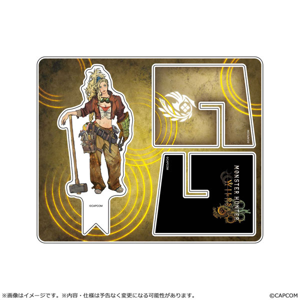 バッテンアクリルスタンド モンスターハンターワイルズ ジェマ[カプコン]《発売済・在庫品》