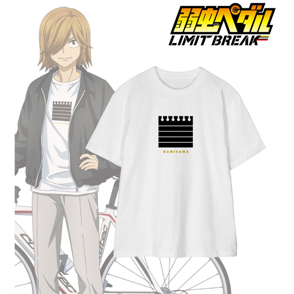 弱虫ペダル LIMIT BREAK 描き下ろし 青八木一 私服×ロードバイクver. 着用Tシャツ メンズ XXXL[アルマビアンカ]《在庫切れ》