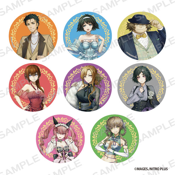 期間限定セール STEINS；GATE 8 15周年記念ver. トレーディングBIGホロ缶バッジ コミック・アニメ