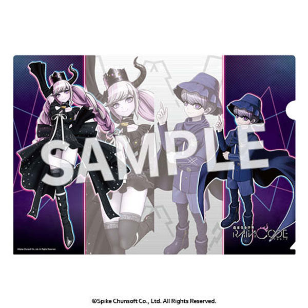 超探偵事件簿 レインコード クリアファイル ユーマ＆死に神ちゃん ver.[デイプロ]《発売済・在庫品》