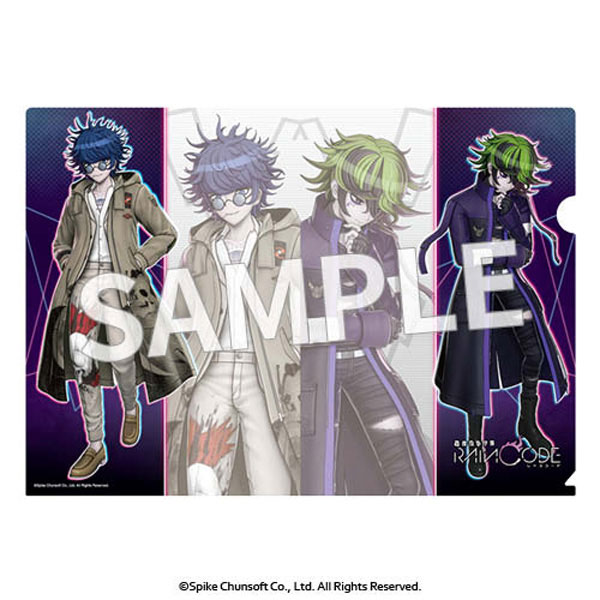 超探偵事件簿 レインコード クリアファイル ヴィヴィア＆ヤコウ ver.[デイプロ]《発売済・在庫品》
