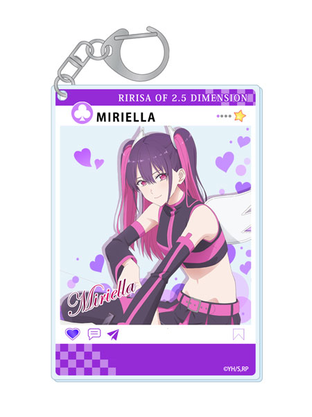 TVアニメ「2.5次元の誘惑」 描き下ろし SNS風アクリル