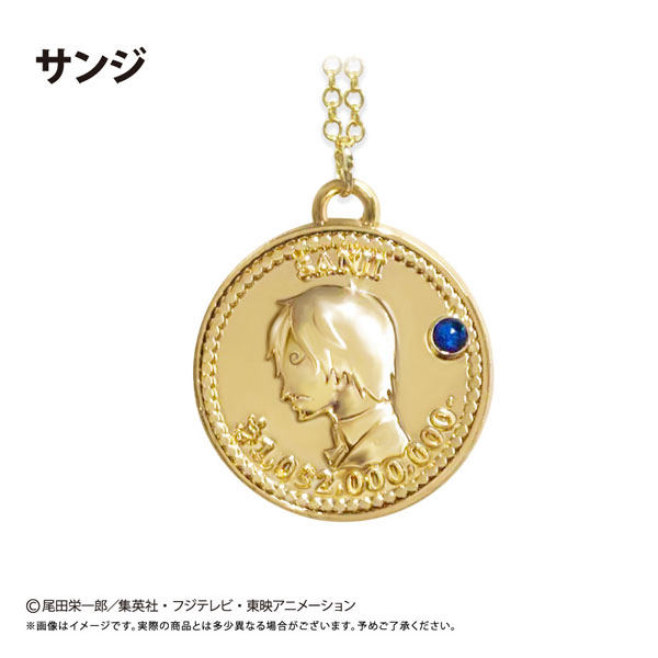 ONE PIECE コインネックレス Vol.6 サンジ[タピオカ]