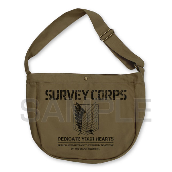 進撃の巨人 調査兵団 ニュースペーパーバッグ/MOSS（再販）[コスパ]《０４月予約》