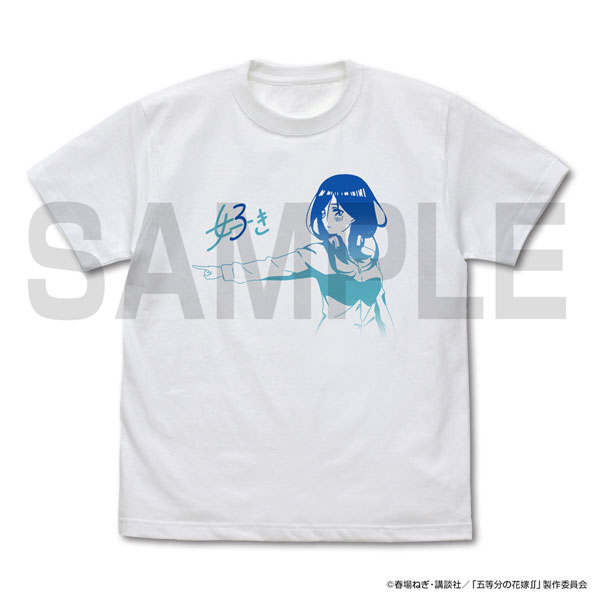 五等分の花嫁∬ 中野三玖 エモーショナルTシャツ/WHITE-M（再販）[コスパ]《０７月予約》