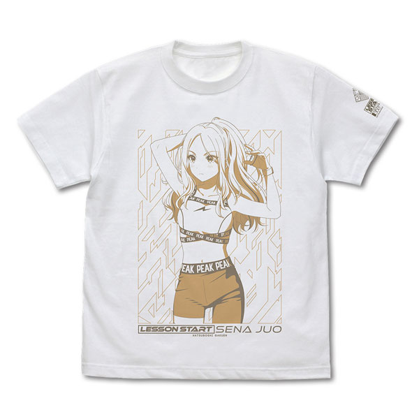 学園アイドルマスター 十王星南 Tシャツ/WHITE-L（再販）[コスパ