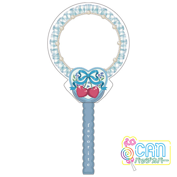 ペロCANバッジカバー (プティ・シエル)[ハゴロモ]《発売済・在庫品》