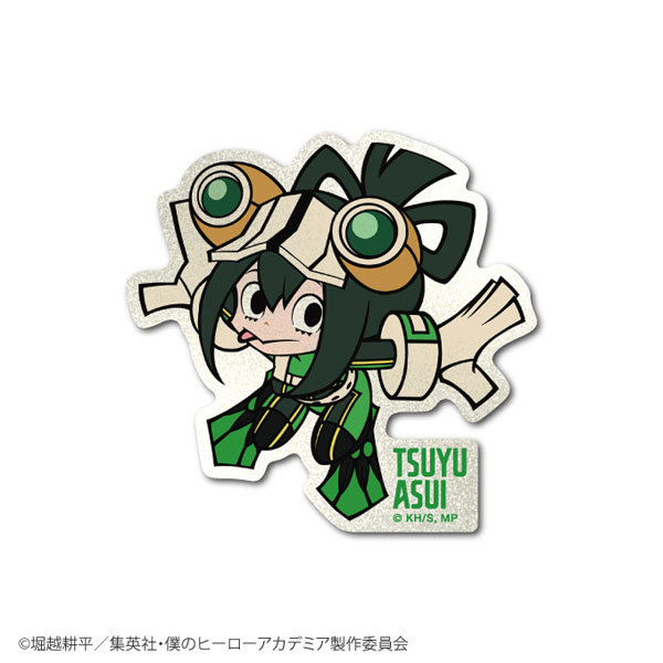 MHA-021 僕のヒーローアカデミア グリッターSDダイカットステッカー 蛙