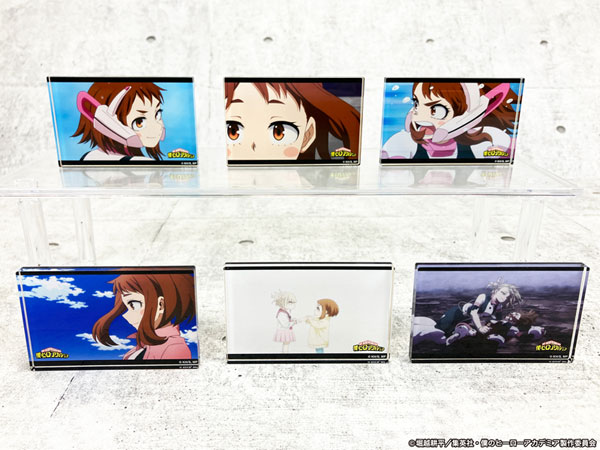 僕のヒーローアカデミア TD場面写アクリルブロック～麗日お茶子ver.～ 6個入りBOX[日本テレビサービス]《在庫切れ》