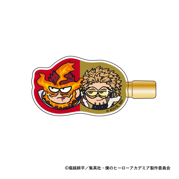 僕のヒーローアカデミア ジロリ ヘアクリップ(エンデヴァー・ホークス)[日本テレビサービス]