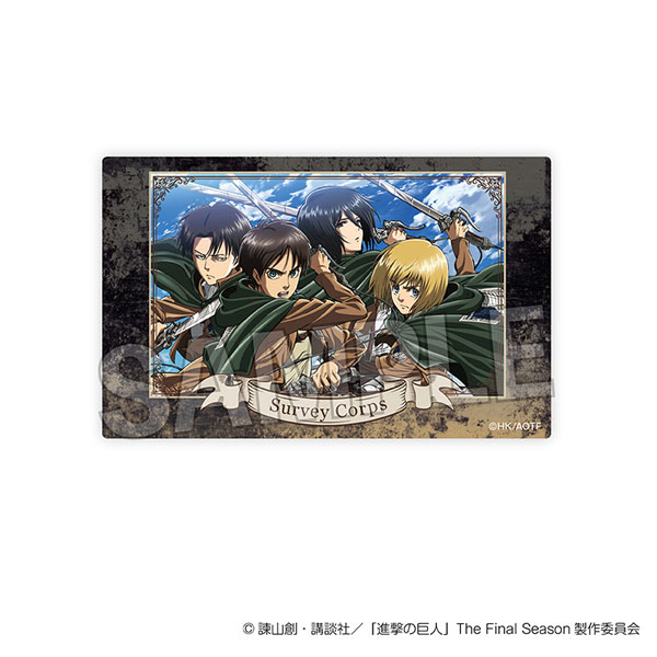 進撃の巨人　アクリルカード TVアニメ『進撃の巨人』 - 描き下ろしイラスト 水中浮遊ver