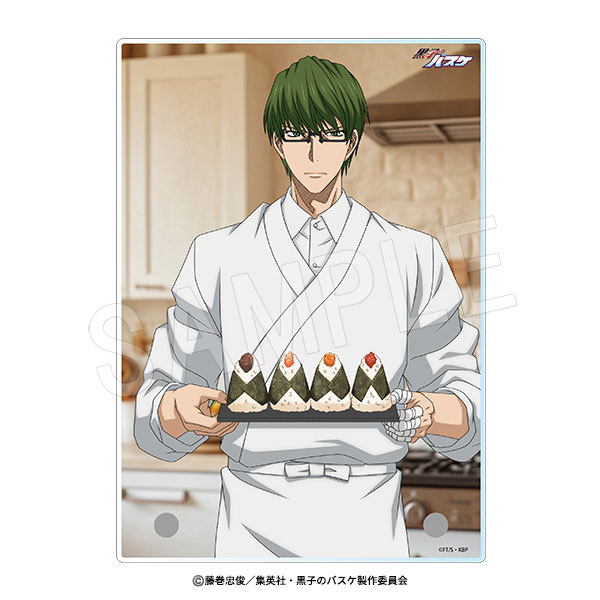 緑間真太郎 アクリルボード 黒子のバスケ アクリルアートパネル おにぎりver. 緑間真太郎