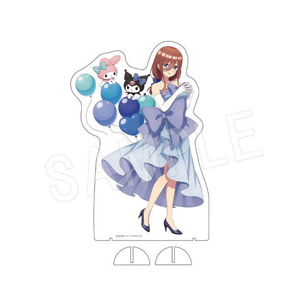 五等分の花嫁*×マイメロディ＆クロミ BIGアクリルフィギュアスタンド バルーン＆リボンver. 三玖[中外鉱業]《在庫切れ》