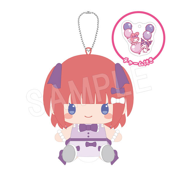 五等分の花嫁*×マイメロディ＆クロミ お座りぬいぐるみ バルーン＆リボンver. 二乃[中外鉱業]《在庫切れ》
