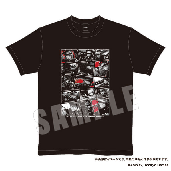 HUNDRED LINE -最終防衛学園- 必殺我駆力 Tシャツ[empty]