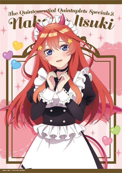 五等分の花嫁* クリアポスター (小悪魔メイド)中野五月[ムービック]