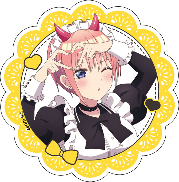 五等分の花嫁* アクリルコースター (小悪魔メイド)中野一花[ムービック]《発売済・在庫品》