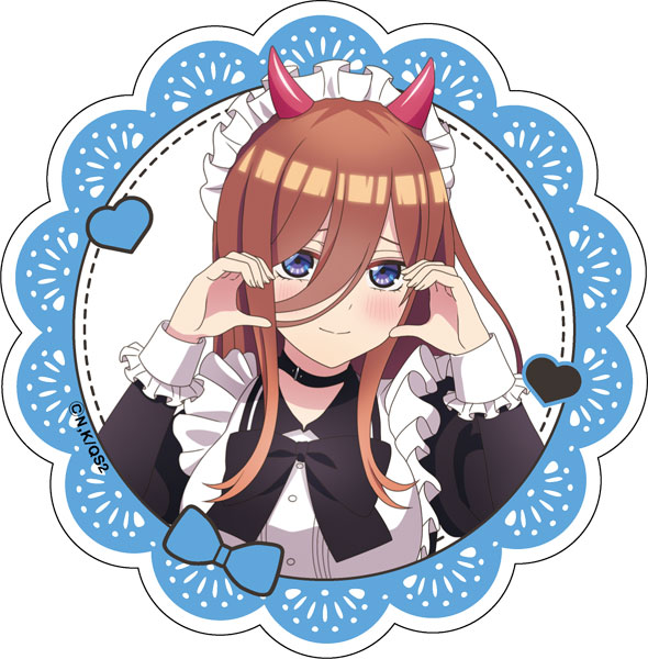 五等分の花嫁* アクリルコースター (小悪魔メイド)中野三玖[ムービック]
