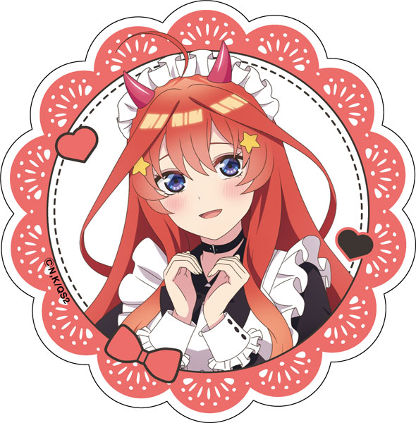 五等分の花嫁* アクリルコースター (小悪魔メイド)中野五月[ムービック]《発売済・在庫品》