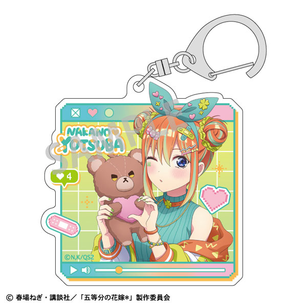 五等分の花嫁アクリルキーホルダー 未開封５個セット 楽天市場】映画 五等分の花嫁 公認 アクリルキーホルダー 一花