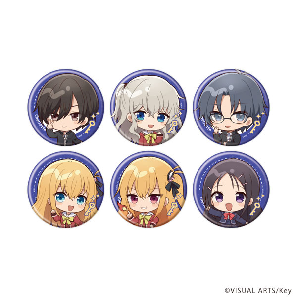 缶バッジ「Charlotte」01/ミニキャライラスト 6個入りBOX[A3]