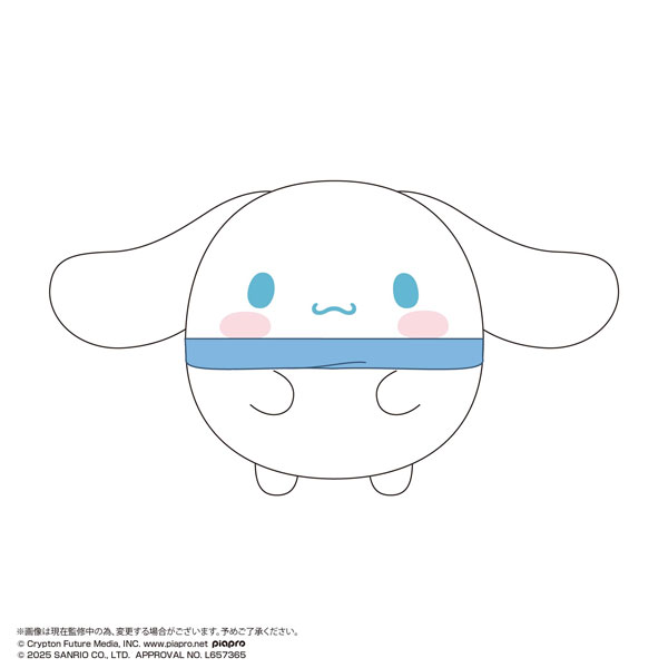 初音ミク×シナモロール ふわコロりんBIG3 F：シナモロール(マフラー)[マックスリミテッド]《在庫切れ》