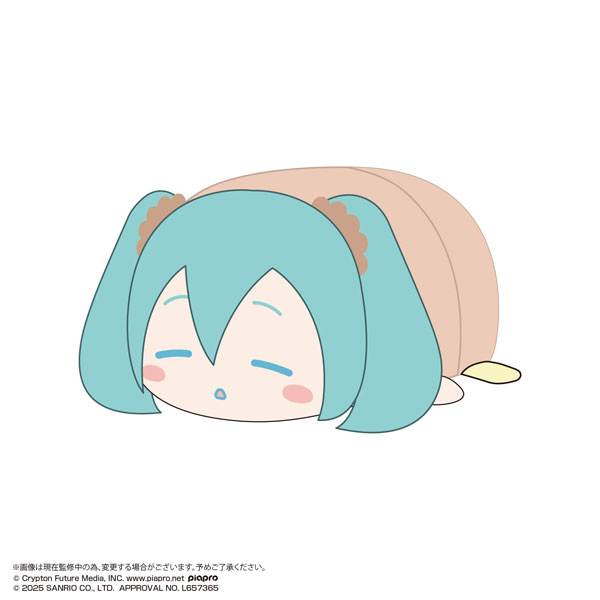 初音ミク×シナモロール ぽてコロマスコットBIG3 C：初音ミク(おやすみ)[マックスリミテッド]《在庫切れ》