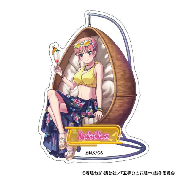 五等分の花嫁 ナイトプール ダイカットステッカー 中野一花[ディー・エヌ・エー]