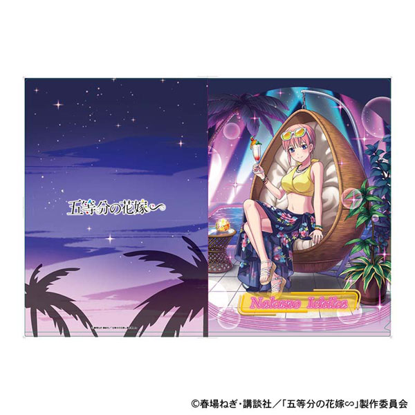 五等分の花嫁 ナイトプール クリアファイル 中野一花[ディー・エヌ・エー]《０７月予約》