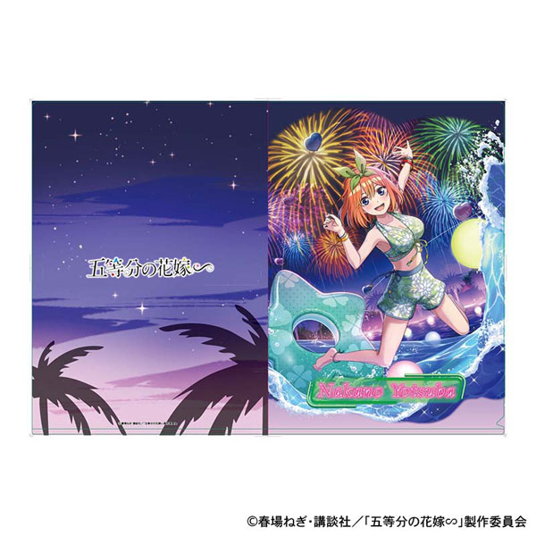五等分の花嫁 ナイトプール クリアファイル 中野四葉[ディー・エヌ・エー]