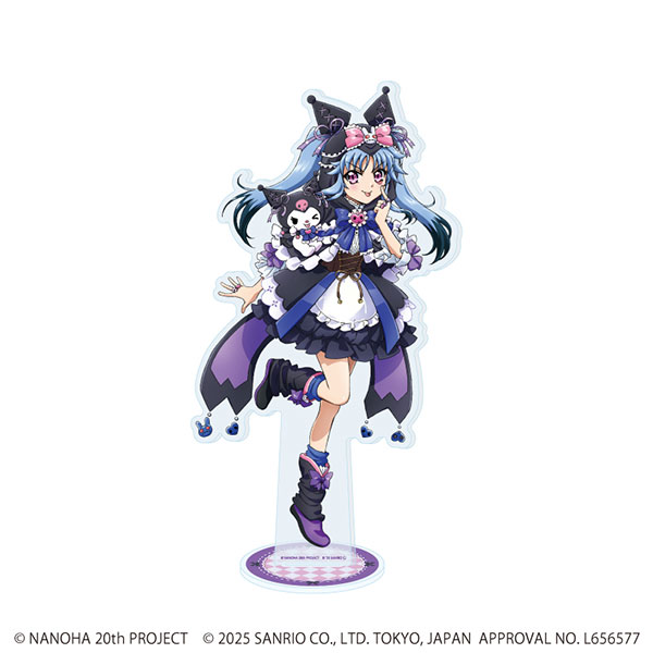 BIGアクリルスタンド「魔法少女リリカルなのはシリーズ×サンリオキャラクターズ」06/レヴィ×クロミ(等身イラスト)[A3]