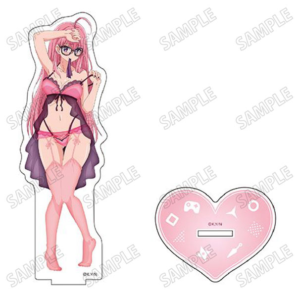 ニートくノ一となぜか同棲はじめました BIGアクリルスタンド + イラストカード TVアニメ「ニートくノ一となぜか同棲はじめました」 描き下ろし