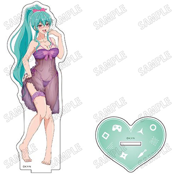 ニートくノ一となぜか同棲はじめました BIGアクリルスタンド + イラストカード TVアニメ「ニートくノ一となぜか同棲はじめました」 描き下ろし