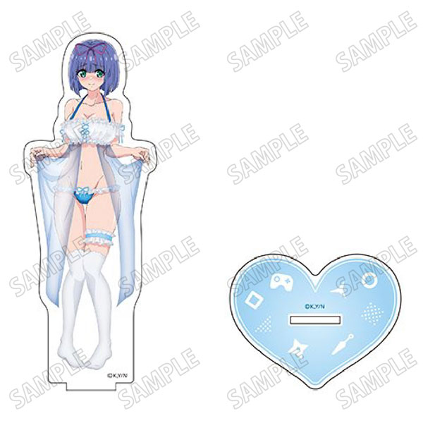 ニートくノ一となぜか同棲はじめました BIGアクリルスタンド + イラストカード TVアニメ「ニートくノ一となぜか同棲はじめました」 描き下ろし